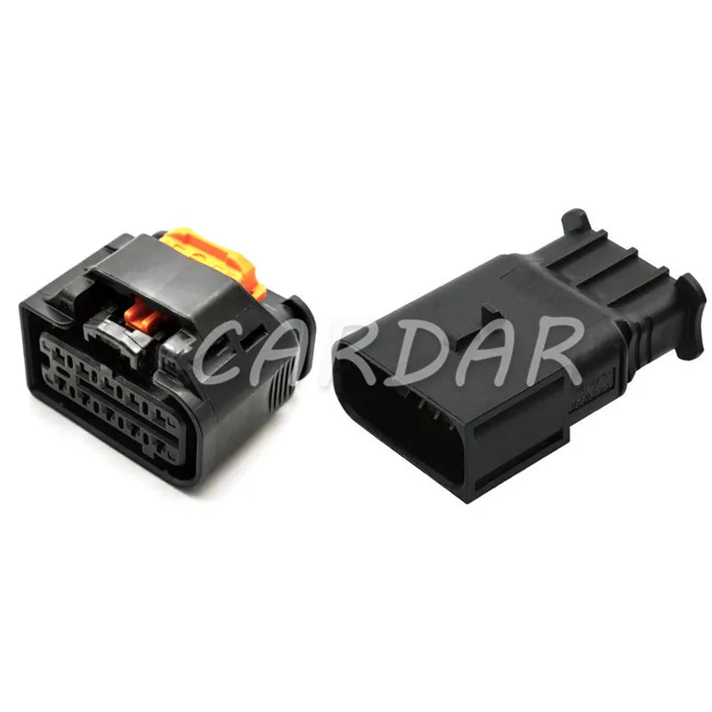 10 Pin 1801600-1 1801606-1 Automotive Headlight Connector Car Waterproof Socket For Peugeot