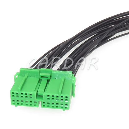 22 Pin Automobile Instrument Electric Wire Plastic Housing Unsealed Socket For Honda IL-AG5-22S-D3C1 IL-AG5-22P-D3C1