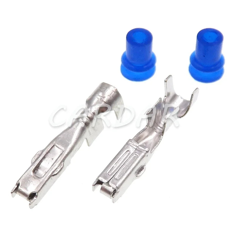 2 Pin 1.8 Series 184016-1 Automotive Wire Cable Harness Waterproof Socket With Terminal And Rubber Seals