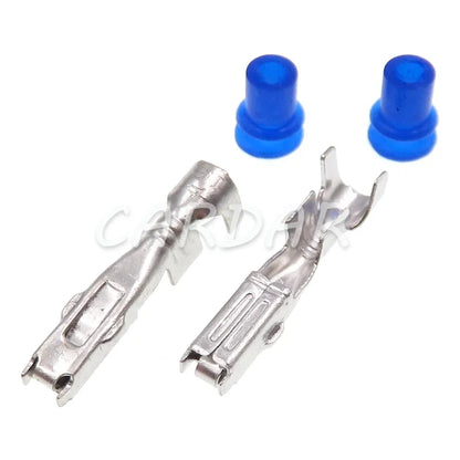 2 Pin 1.8 Series 184016-1 Automotive Wire Cable Harness Waterproof Socket With Terminal And Rubber Seals