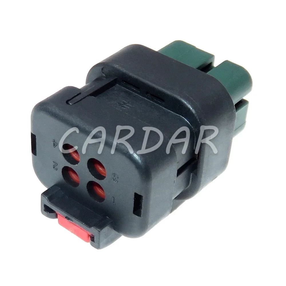 4 Pin 1.6 Series Auto Accessories 776487-4 Green Automobile Sealed Wiring Socket With Terminal