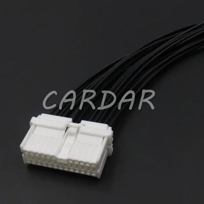 24 Pin Car Parts Auto Electric Cable Plastic Housing Unsealed Socket With Terminal 1123364-1 MG653033 1123387-1