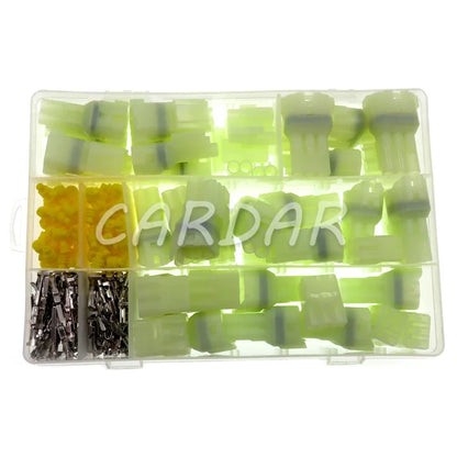 2 3 4 6P 6180-4181 6187-4441 Auto Electrical Waterproof Socket HM 090 Automotive Cable Wire Connector With Terminal Rubber Seals
