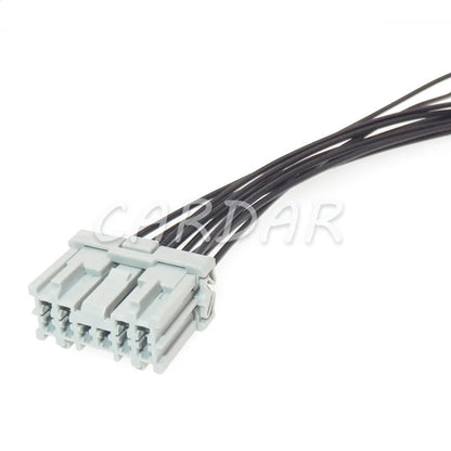 10 Pin 6098-0249 6098-0250 Automotive Connector Sockets With Terminal
