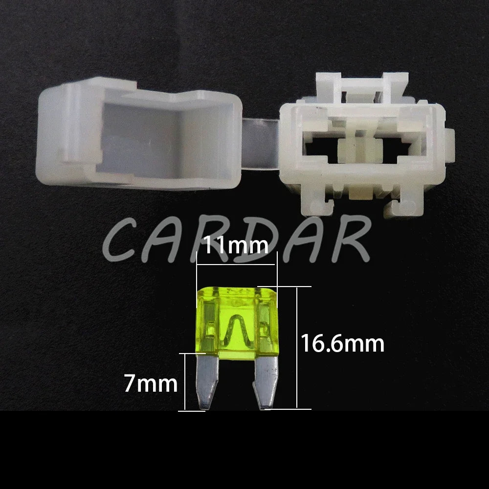 Mini Fuse Holder with Crimp Terminal Small Blade Type Inline InLine Fuse Holders for Car Auto Connector