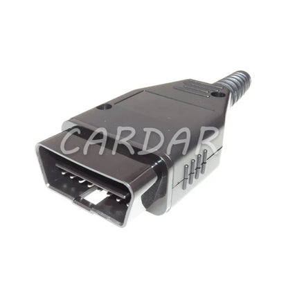 Universal OBDII 16 Pin/Way OBD2 OBD 2 Automotive Connector Plug OBD-II Socket