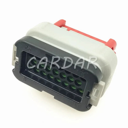 23 Pin 770680-4 Grey Tyco Automotive Waterproof AMP Sealed Connector With Crimp Terminals