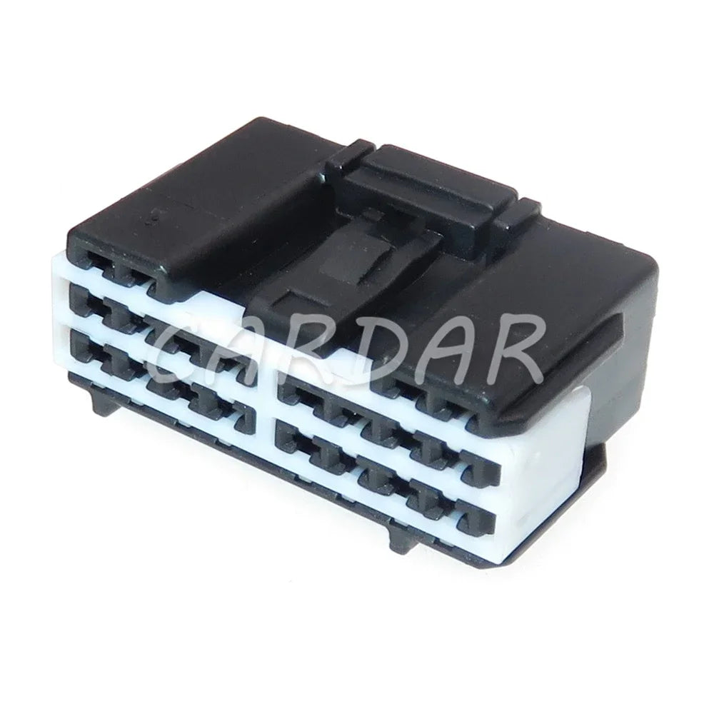 20 Pin Car Electrical Socket Auto Unsealed Connector Automotive Male Female Docking Adapter 6098-7358 6098-7361