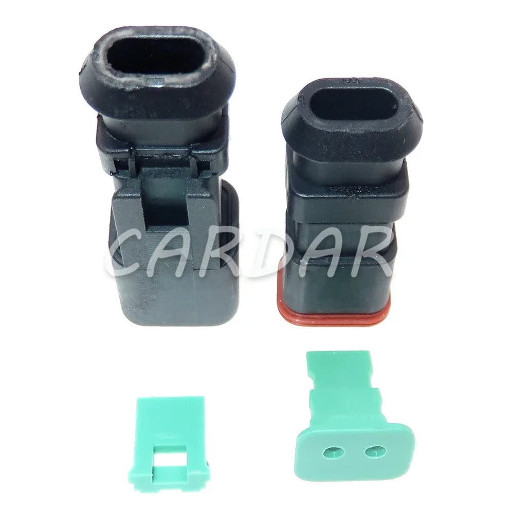 2 Pin 1.6 Series Fuel Spray Nozzle Wire Socket Male and Female Docking Plug DT04-2P-E008 DT04-2S-E008