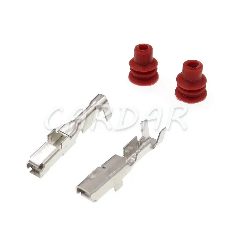 2 Pin MG643477 Automotive Connector Car Socket With Terminals And Rubber Seals