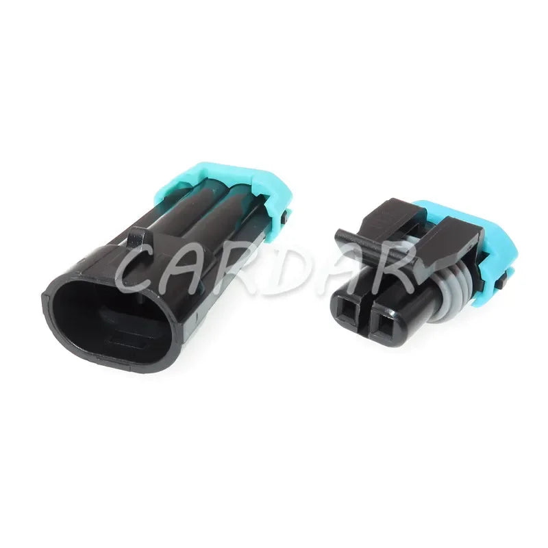 12162000 12052641 Automotive Connector 2 Pin Temperature Sensor Plug Motorcycle Socket For Buick Lacrosse Excelle GL8