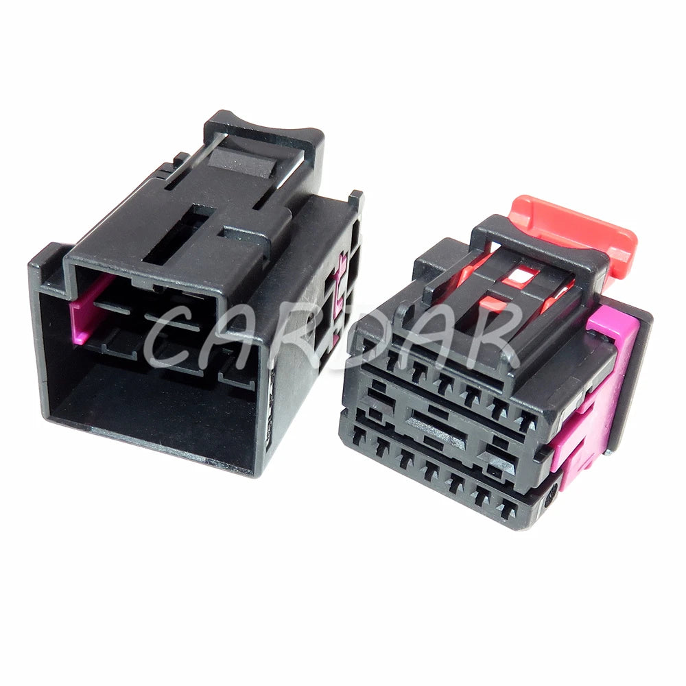 17 Pin Car Seat Wire Cable Female Male Docking Unsealed Socket Composite Connector For VW Audi 4F0972575 4F0972483