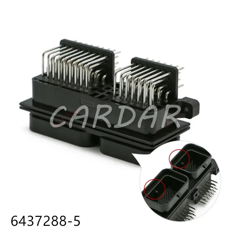 60 Pin 6437288-3 6437288-5 ECU Engine Gearbox Computer Board Plug Electrical Auto PCB Socket