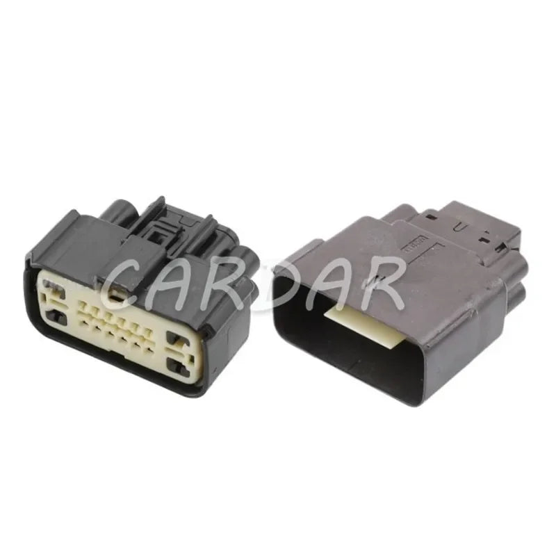 16 Pin Automotive Waterproof Inline Connector Car Cable Socket WPT-1142 34985-1601 34986-1601 With Terminals And Seal