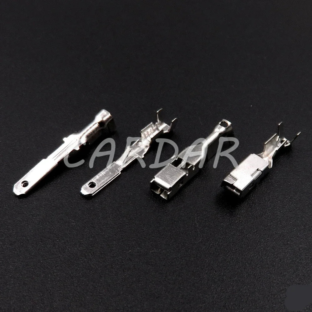 4 Pin 2.8 Series 7183-4347 Automobile Woofer Horn Plastic Housing Unsealed Wire Socket For Ford Mondeo Mazda