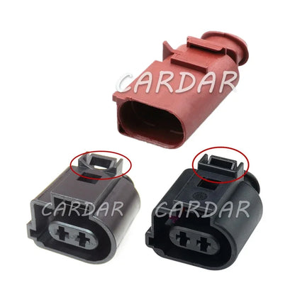 2 Pin 1J0973722A 1J0973822A Car Wiring Connector 2-1355339-2 2-1355200-2 Auto Accessories Automobile Waterproof Socket