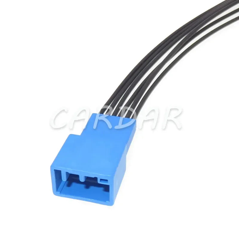 6 Pin Blue Car Wiring Socket Cable Wire Connetcor Auto Unsealed Adapter With Terminal