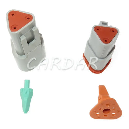 3 Pin DT06-3S DT04-3P DT04-3P DT Auto Deutsch Connector Automotive Plug With Terminals For Excavator Truck Cars