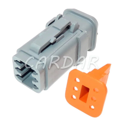 6 Pin 1.6 Series Waterproof Connector DT04-6P-E008 DT04-6S-E008 Automobile Wiring Terminal Socket