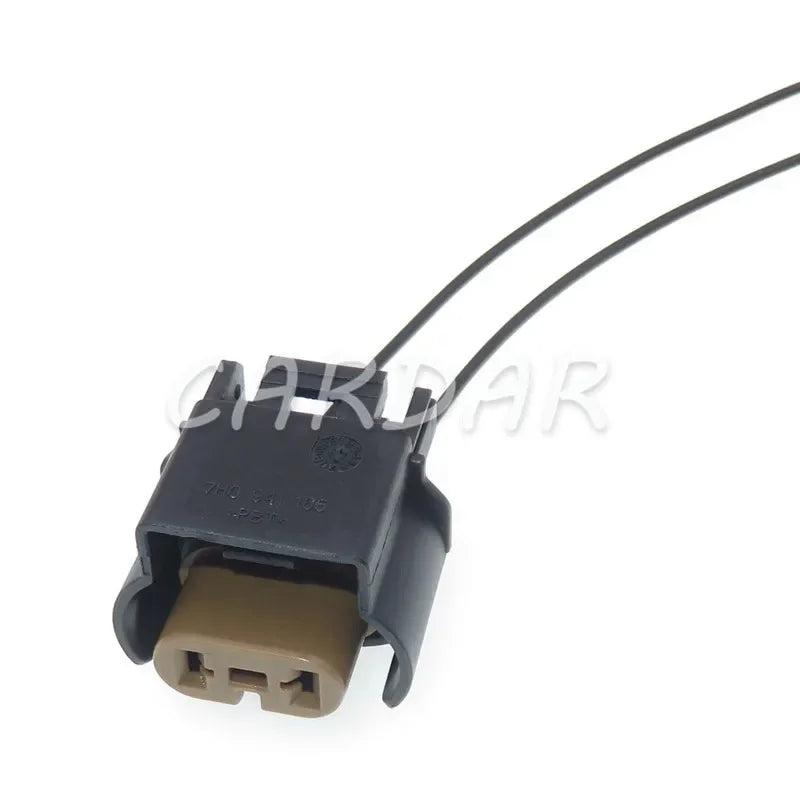 2 Pin 7H0941165 Auto Fog Light Connector Wiring Harness Socket 7H0 941 165 For VW Audi EOS Jetta Golf MK6 Passat Tiguan
