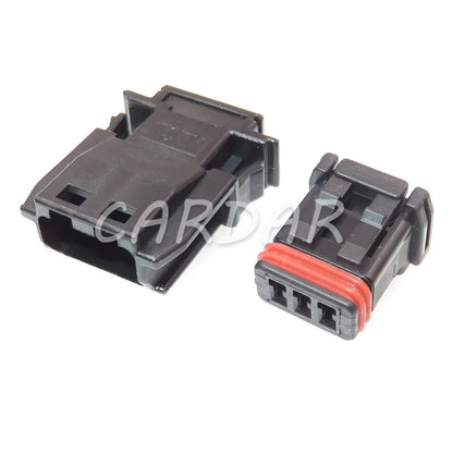 3 Pin MX19003P51 MX19003S51 Car Waterproof Female Socket and Male Plug Auto Rearview Mirror Wiring Connector