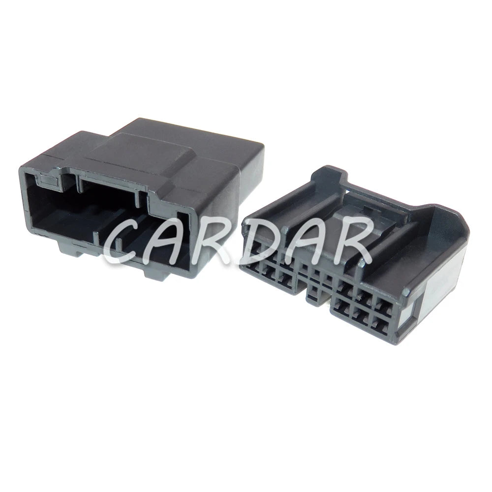 16 Pin Auto Replacement Connector Car Male Female Docking Electrical Socket Plastic Housing Unsealed Adapter