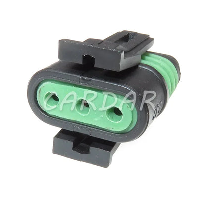3 Pin Waterproof Electrical Sealed Wire Connector Socket For Car Auto Wiring Harness