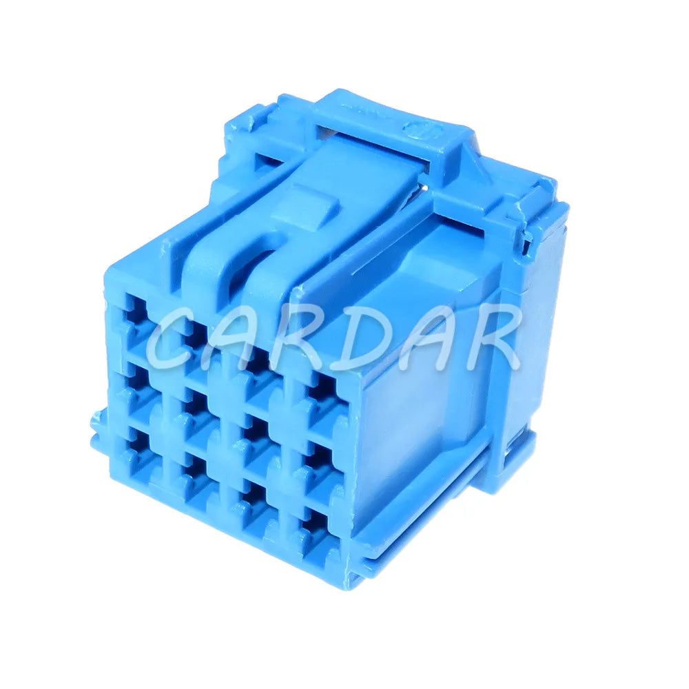 12 Pin 3-967627-1 Automotive Male Plug Plastic Housing Female Socket 6-968972-1 3.5 Series Blue Car Unsealed Connector