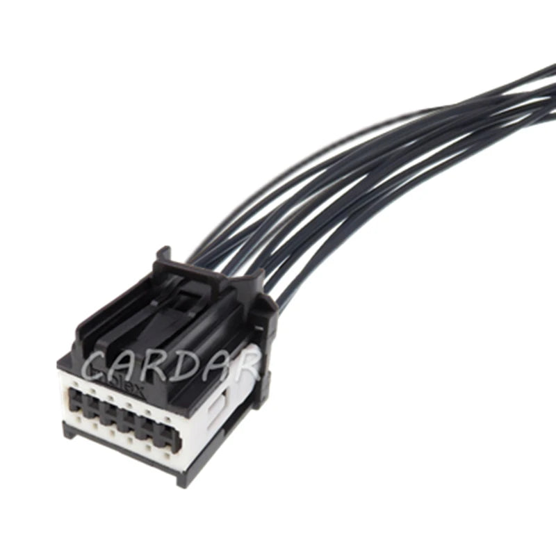 12 Pin Miniature Unsealed Socket Auto Modification Parts 34729-0120 0.6 Series Car Audio Electrical Connector