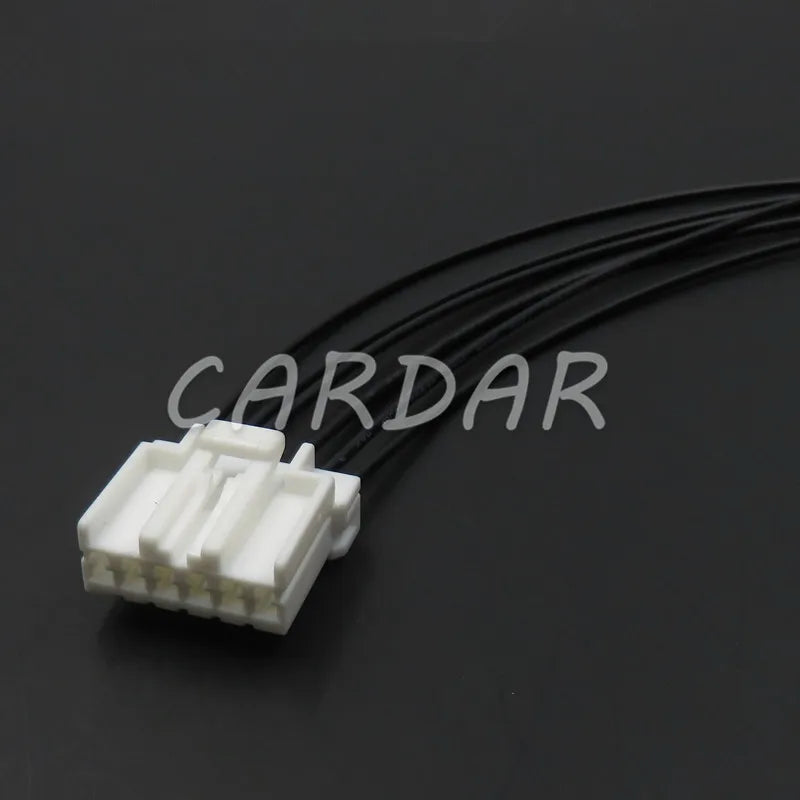 6 Pin 174930-1 174923-1 Electrical Motorcycle Wiring Socket Automotive Connector