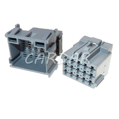 15 Pin 1-967623-6 1-967628 Grey Automotive Wiring Socket Auto Modification Plug Parts Car Unsealed Connector 1-967628-6