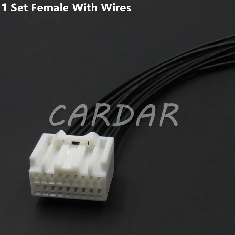 18 Pin 7282-5833 7283-5833 Automotive Car Automatic Wiper Switch Plug Cable Socket For Auto Toyota Crown