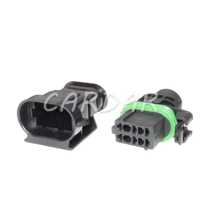 6 Pin 211PC063S0003 Waterproof Car Electrical Auto Connector Housing Black Plug 211 PC063S0003