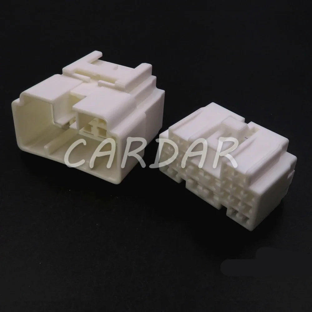 24 Pin Composite Connector Car Electrical Socket Auto Wire Cable Plastic Housing Unsealed Plug 7282-1248 7283-1248