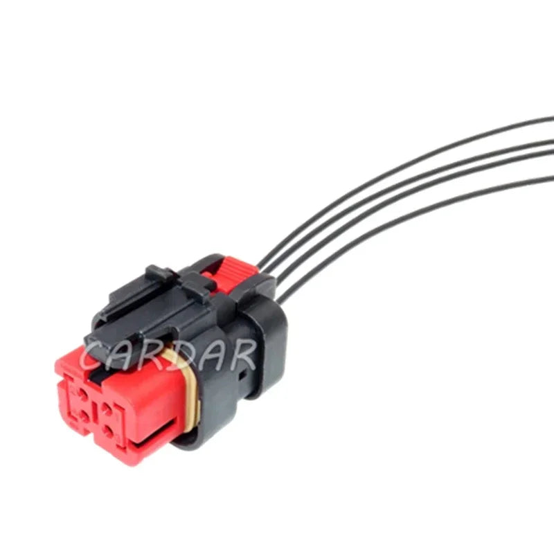 4 Pin 1.6 Series Car Waterproof Connector 776487-1 Red Electrical Socket Auto Modification Accessories