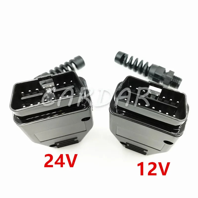 Universal OBDII 16 Pin OBD2 OBD 2 Automotive Connector Car OBDII Plug OBD-II Socket
