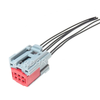 6 Pin 1 Series Automobile Socket Car Electric Wiring Connector Auto Wire Harness Plastic Housing Plug