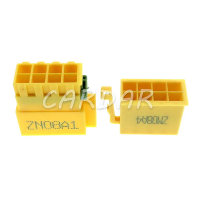 8 Pin 2.8 Series Yellow Car Unsealed Cable Connector Automobile Male Plug Female Socket Auto Plastic Housing Plug