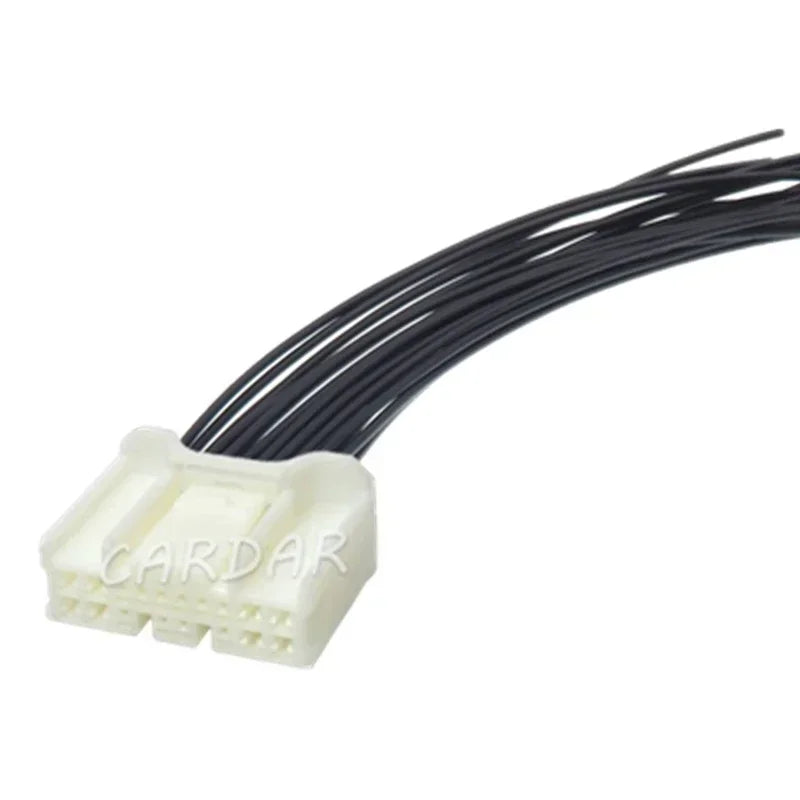18 Pin Automotive Wiring Harness Socket Auto Door Plug For Mazda