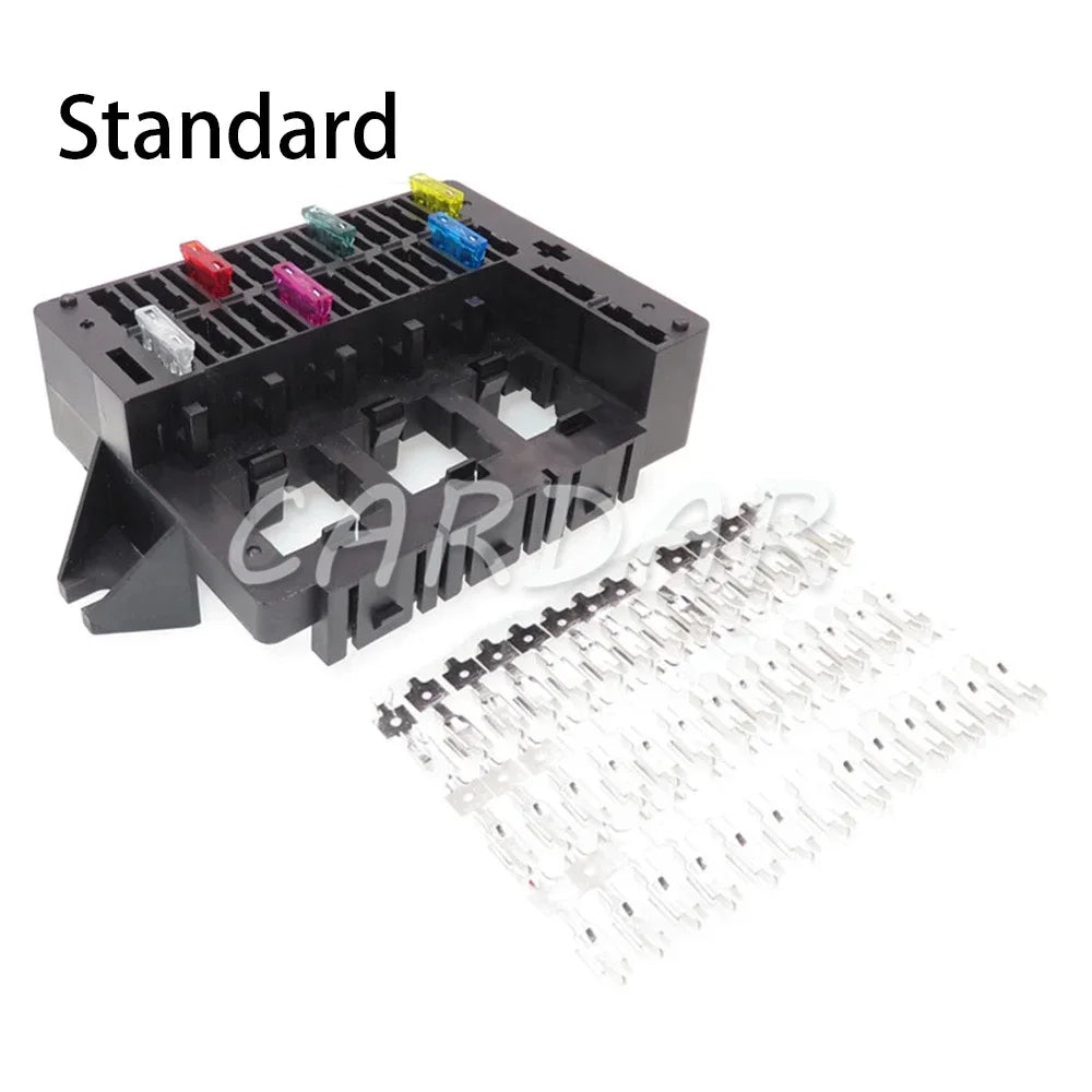 20 Way Medium Blade Fuse Holder for Auto Car Truck Trailer Middle Fuse Block Automobile Multi-way Fuse Box