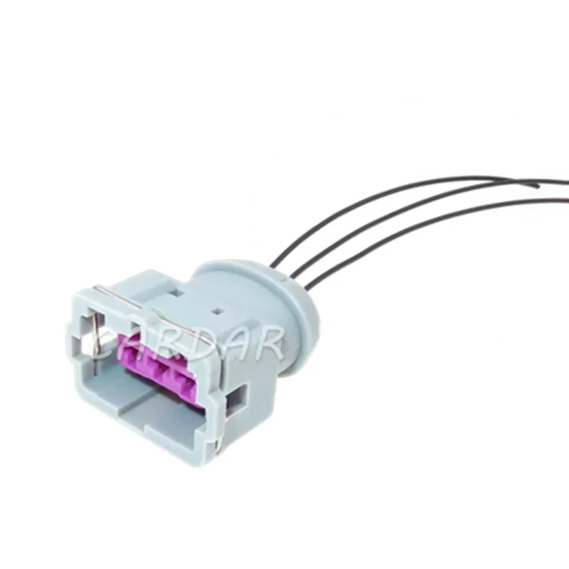 3 Pin 3.5 Series Auto Plastic Housing Unsealed Socket with Terminal Car Wiring Harness Plug
