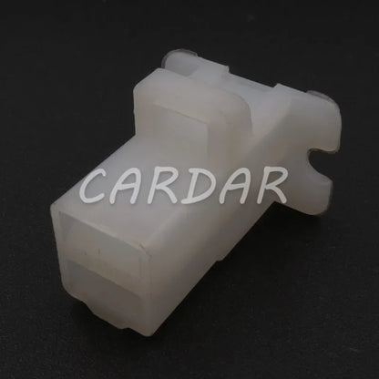 2 Pin White ABS Wiring Socket Automotive Connector Household Plug