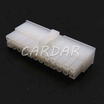 24 Pin Automobile Computer Replacement Connector Parts Car Electric Cable Unsealed Socket 3901-2240 3901-2241