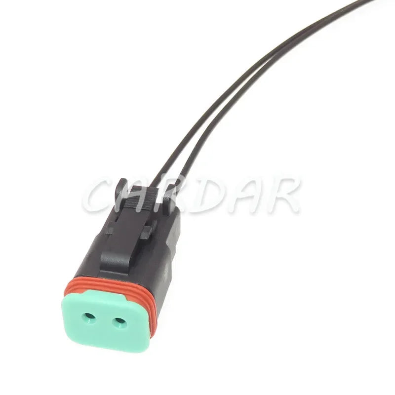 2 Pin Deutsch DT04-2P DT06-2S Waterproof Automotive Connector Black Auto Plug For Mazda