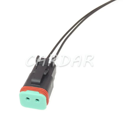 2 Pin Deutsch DT04-2P DT06-2S Waterproof Automotive Connector Black Auto Plug For Mazda