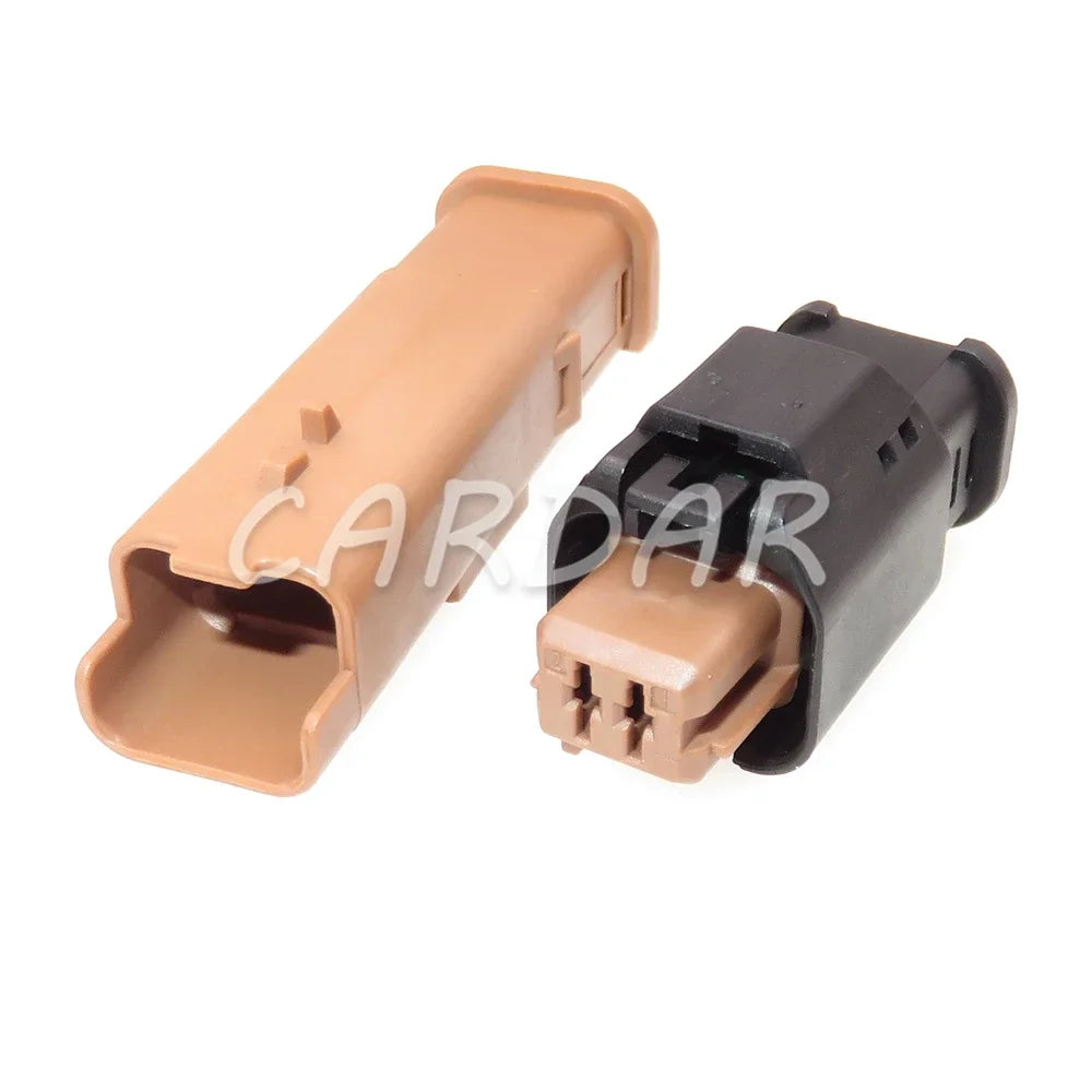 2 Pin 1801175-6 Automobile Sensor Wire Socket for Peugeot Citroen 1801174-6 Car Headlight Connector