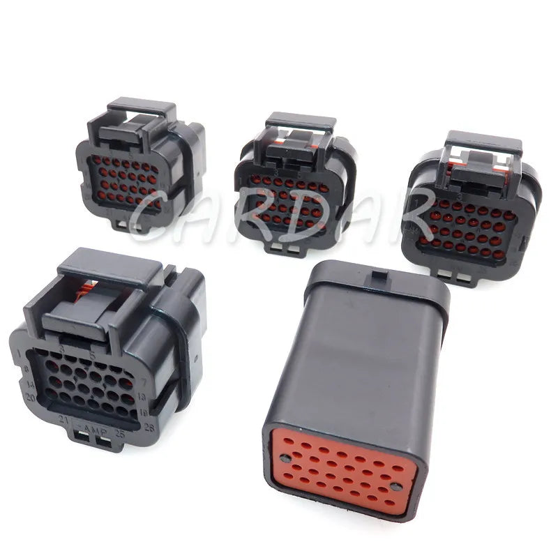 26 Pin 1473416-1 1473416-2 3-1437290-7 3-1437290-8 Auto ECU Connector 6437288-6 Car Computer Socket Waterproof Sealed Plug