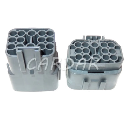 14 Pin 6189-7262 6181-0629 Car Headlight Light Socket Waterproof Wire Harness Cable Wiring Connector For Mazda
