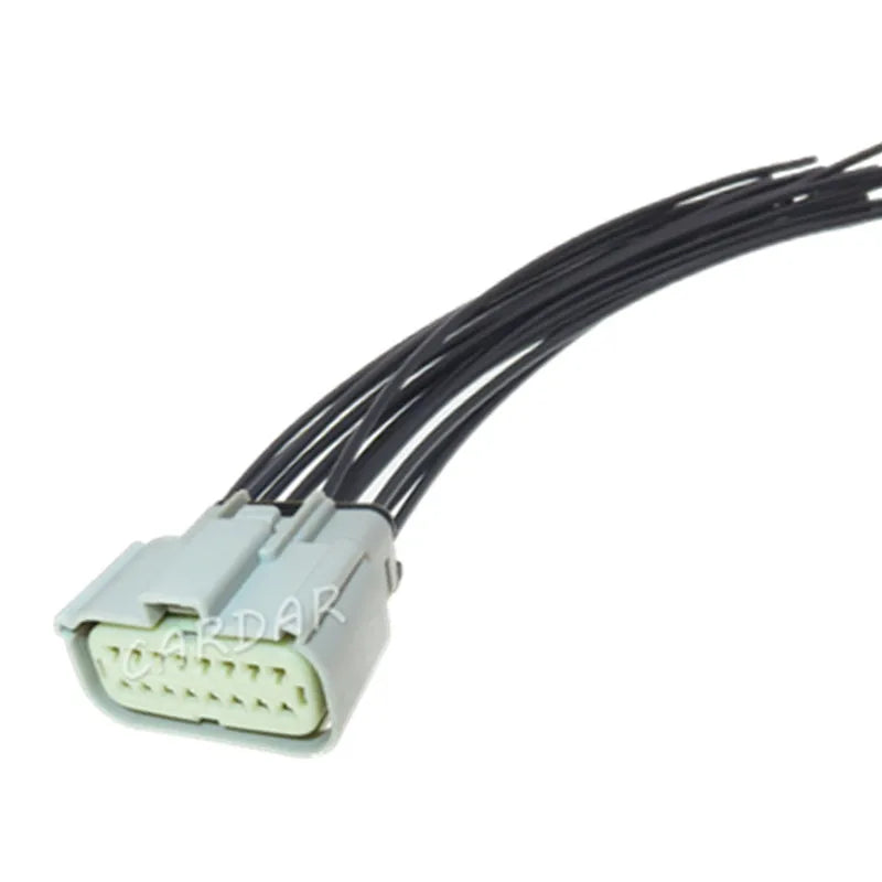 16 Pin 33472-1816 33472-1602 Auto Headlamp Rearview Mirror Cable Harness Waterproof Electrical Socket For Mondeo