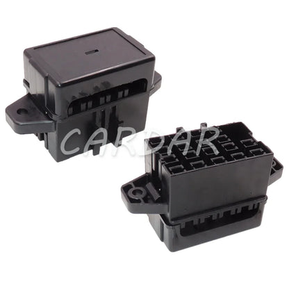 9/10/14 Way Standard Blade Fuse Holder Block Plastic Cover with Terminals for Car Automobile Auto Trike